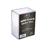 BCW Game Supplies > Card Boxes BCW: 2-Piece Slider Box - 100 Count 722626944642 1-SB100