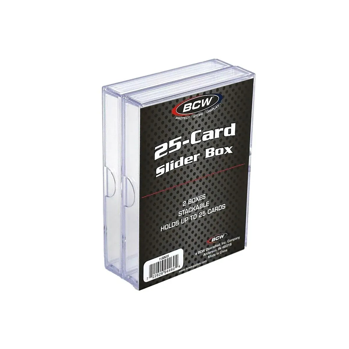 BCW Game Supplies > Card Boxes BCW: 2-Piece Slider Box - 25 Count 722626944604 1-SB25