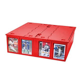 BCW Game Supplies > Card Boxes BCW: Collectible Card Bin 3200ct - Red 722626016462 1-CCB-3200-RED