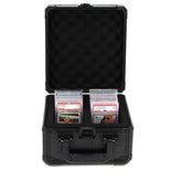 BCW Game Supplies > Card Boxes BCW: Graded Latching Case - Cards - 2 Rows 722626037122 1-GLC-2R-BLK