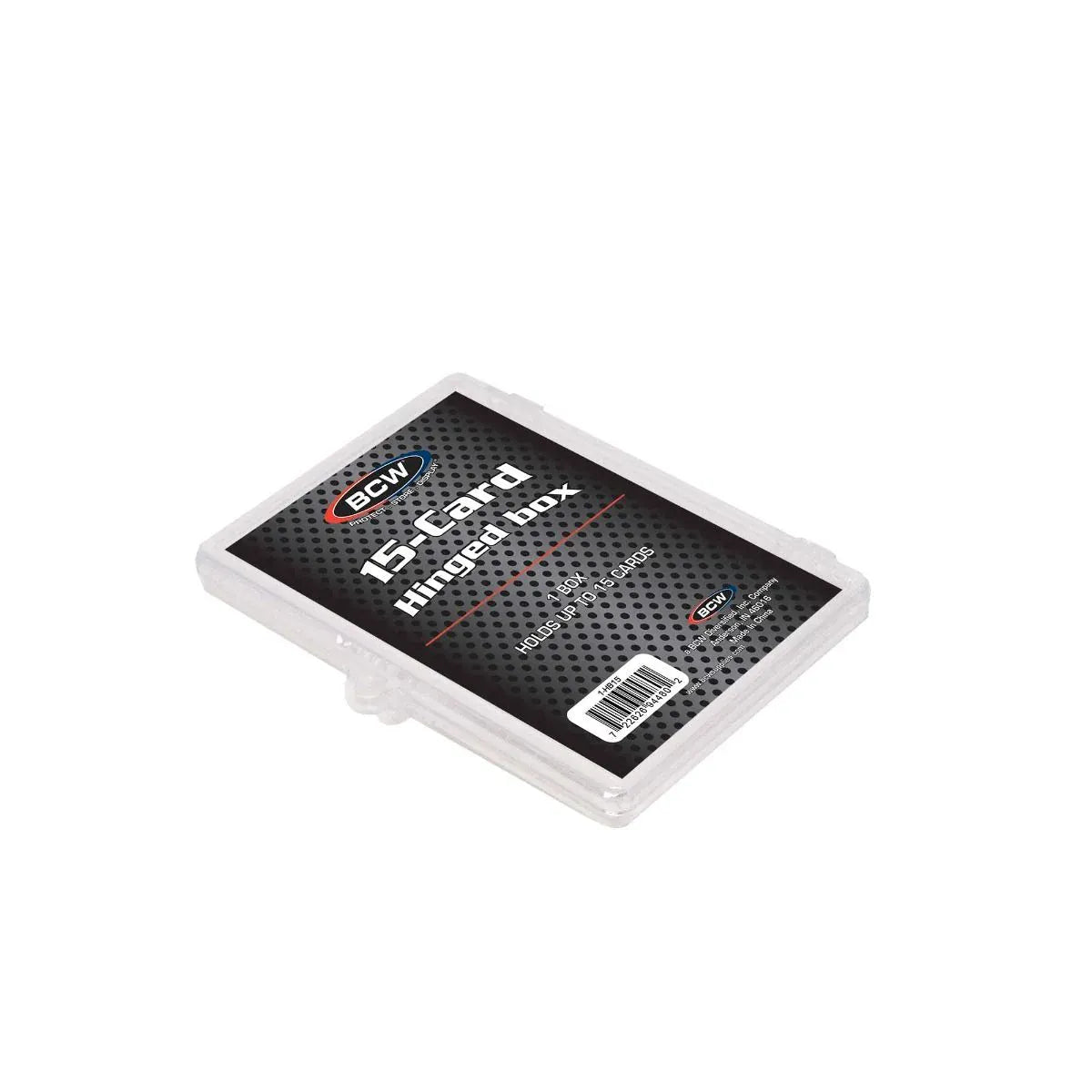 BCW Game Supplies > Card Boxes BCW: Hinged Trading Card Box - 15 Count 722626944802 1-HB15