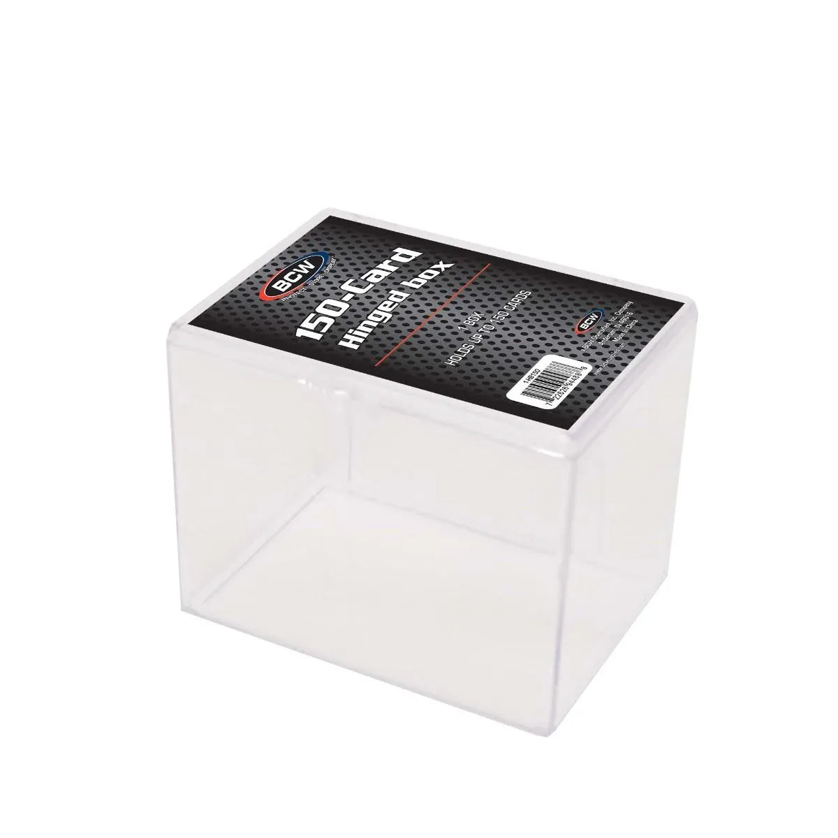 BCW Game Supplies > Card Boxes BCW: Hinged Trading Card Box - 150ct. 722626944888 1-HB150