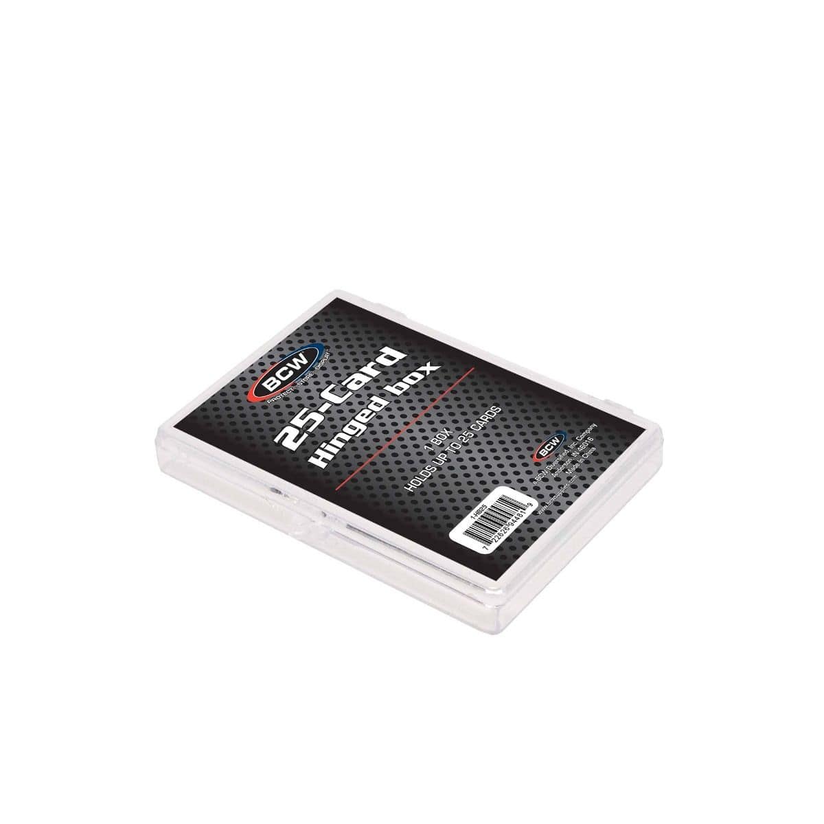 BCW Game Supplies > Card Boxes BCW: Hinged Trading Card Box - 25 Count 722626944819 1-HB25