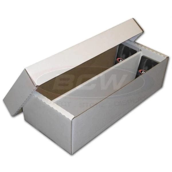 BCW Game Supplies > Card Boxes BCW: Storage Box - 1600ct 2-Row 722626921384 1-BX-SHOE