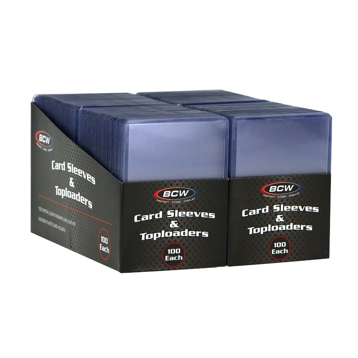 BCW Game Supplies > Card Sleeves BCW: Card Sleeve and Toploader Combo Pack - 200ct 722626040672 1-SSLVTLCH-200