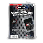 BCW Game Supplies > Card Sleeves BCW: Semi-Rigid Card Holder #1 722626006609 1-SR1-1