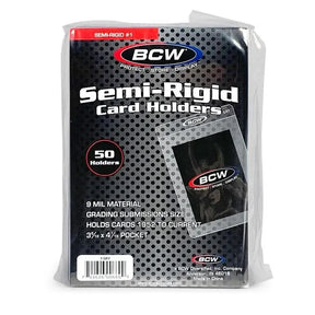 BCW: Semi-Rigid Card Holder #1