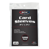 BCW Game Supplies > Card Sleeves BCW: Standard Card Sleeves - 500 Pack 722626037559 1-SSLV-500