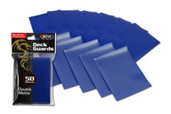 BCW Game Supplies > Card Sleeves DECK GUARD - MATTE BLUE 50CT 722626005190 BCWDGMBL