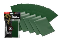 BCW Game Supplies > Card Sleeves DECK GUARD - MATTE GREEN (50CT) 722626005237 BCWDGMG
