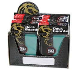 BCW Game Supplies > Card Sleeves DECK GUARD - MATTE TEAL (50CT) 722626006470 BCWDGMT
