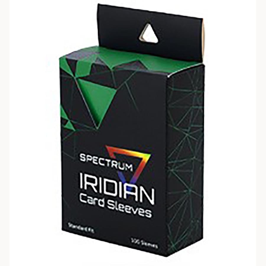 BCW Game Supplies > Card Sleeves IRIDIAN MATTE SLEEVES: GREEN (100CT) 722626051067 BCWIMSGRN