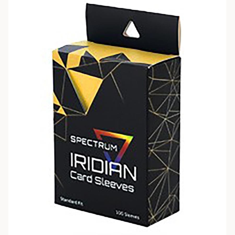 BCW Game Supplies > Card Sleeves IRIDIAN MATTE SLEEVES: YELLOW (100CT) 722626051227 BCWIMSYLW