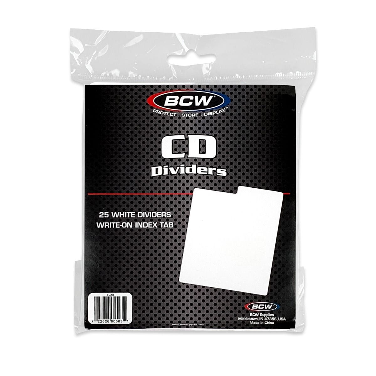 BCW Music > Music Supplies BCW: Compact Disc Dividers 722626005831 1-DD