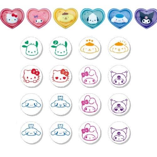 BCZShop Accessories SANRIO CHARACTERS STAMP RING 8809081510468 8809081510475