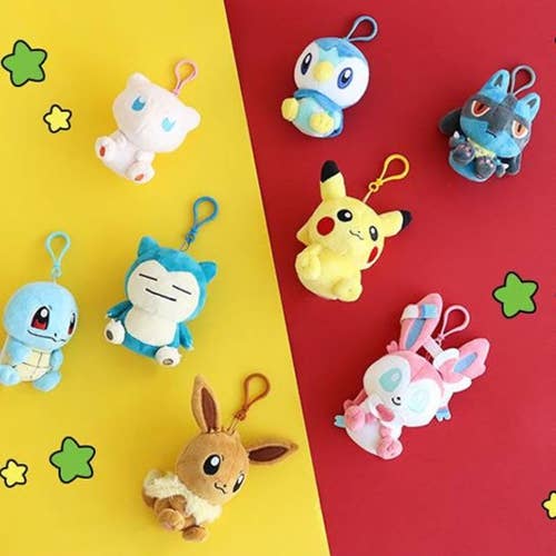 BCZShop Toys > Plushies POKEMON CUTIE POP PLUSH BACKPACK KEYCHAIN - MEW 11CM 8809644504699 8809644504699