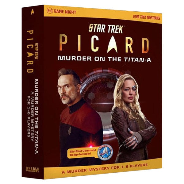 Beadle & Grimm's Board Games > Card Games Star Trek Picard: Murder on the Titan-A 860010853887 BAG051001
