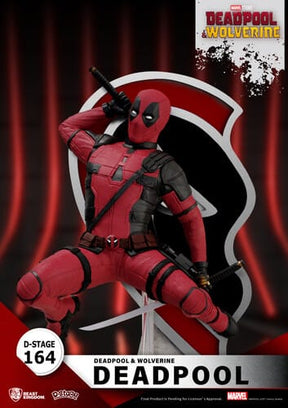 Beast Kingdom Toys > Statues > Anime Beast Kingdom - Deadpool & Wolverine - D-Stage - Deadpool Statue 4711385250619 BKGM50619