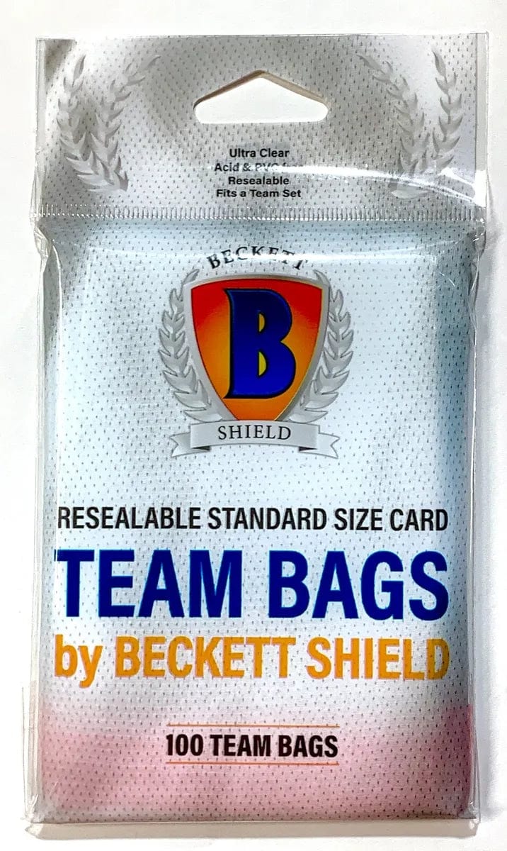 Beckett Shield Game Supplies > Card Sleeves Beckett Shield: Team Bags 100ct 5706569903022 ATM 90302