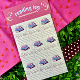 Bellflower Paper Stationery Reading Log Journal Stickers 38468092