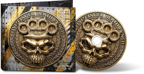 Better Noise Music > Compact Discs Five Finger Death Punch - Legacy (Parental Advisory Explicit Lyrics, Indie Exclusive, Gold Disc, Special Edition, Digipack Packaging) [CD] 810202539624 BTNO962.2