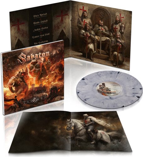 better Noise Music Music > Vinyl Records Sabaton - Legends (Templars Edition) (IEX) (Colored Vinyl, Indie Exclusive, 180 Gram Vinyl, Gatefold LP Jacket, Poster) 846070098666 BTNO9866.1