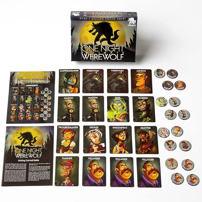 Bezier Games Board Games > Party Games One Night: Ultimate Werewolf 689070013563 BEZ ONUW