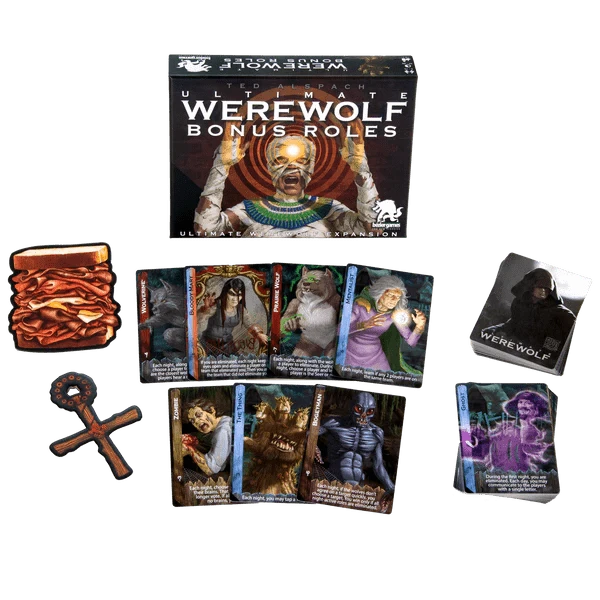 Bezier Games Board Games > Party Games Ultimate Werewolf - Bonus Roles 810024460151 BEZ UWBR