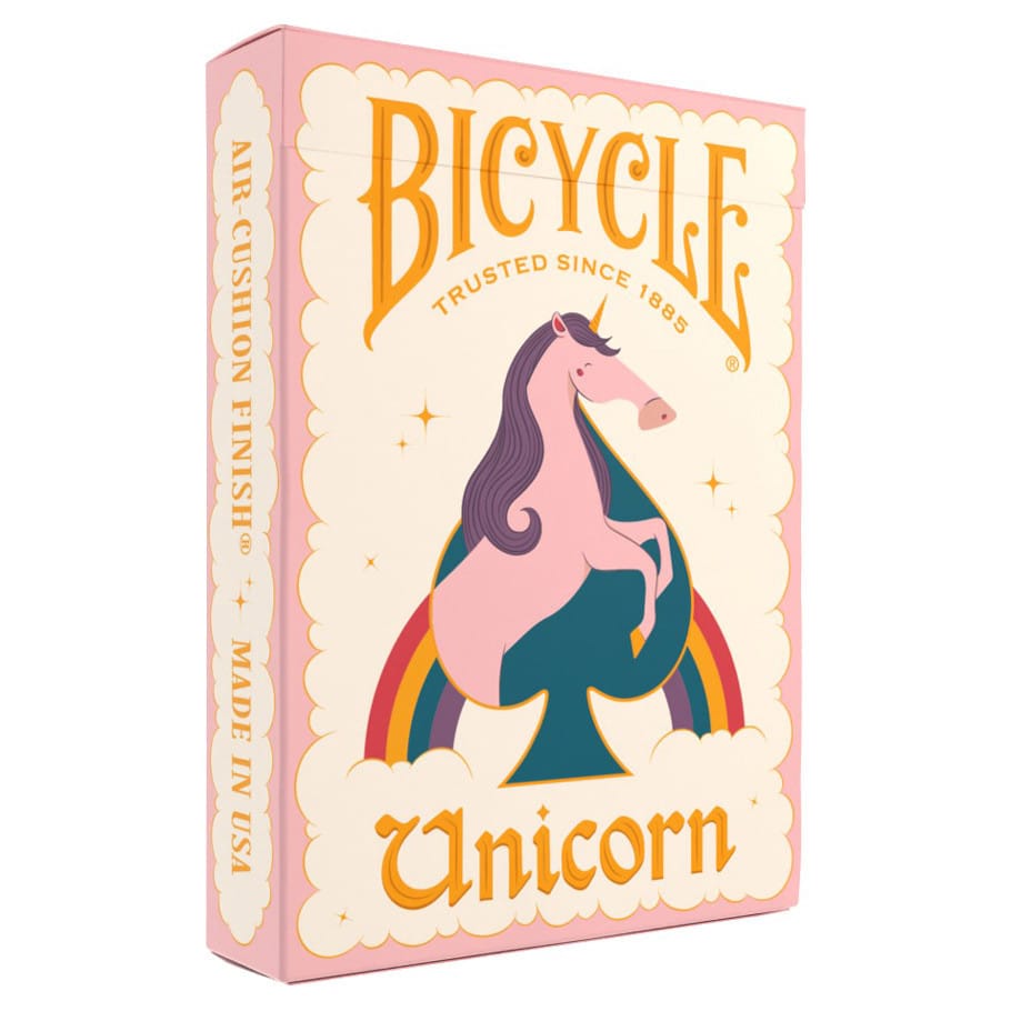 Bicycle Games > Playing Cards Bicycle: Playing Cards - Unicorn Pink 073854100318 JKR10054900