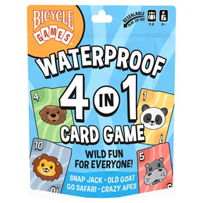 Bicycle Games > Playing Cards Bicycle: Waterproof 4 in 1 Card Games 073854100486 JKR130016541
