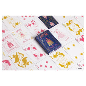 Bicycle Games > Playing Cards Playing Cards: Bicycle: Bicycle Disney Princess Pink/Navy Mix 073854095539 JKR10038679