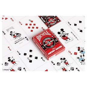Bicycle Games > Playing Cards Playing Cards: Bicycle: Disney Classic Mickey (Red) 073854095645 JKR10039310