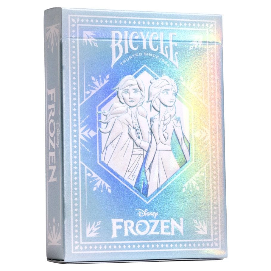Bicycle Games > Playing Cards Playing Cards: Bicycle: Disney Frozen Blue 073854096932 JKR10042439