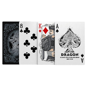 Bicycle Games > Playing Cards Playing Cards: Bicycle: Dragon Black 073854097724 JKR10044092
