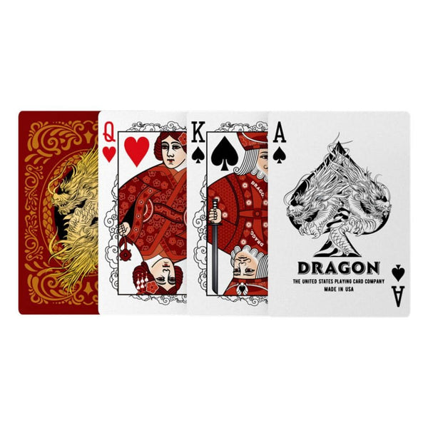 bicycle digimon playing cards Playing Cards: Bicycle: Dragon Red