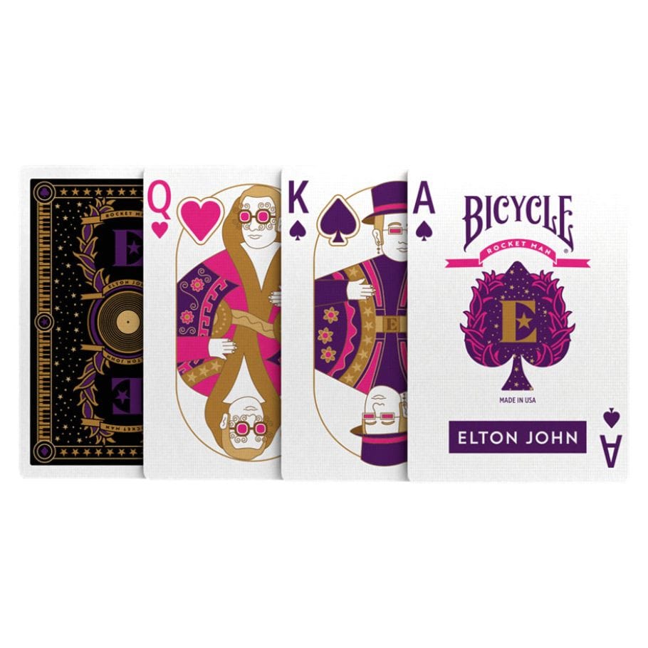 Bicycle Games > Playing Cards Playing Cards: Bicycle: Elton John 073854096703 JKR10041802