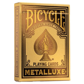 Bicycle Games > Playing Cards Playing Cards: Bicycle: Metalluxe Gold 073854095157 JKR10036363