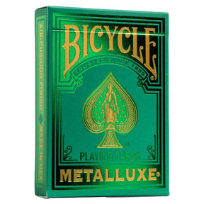 Bicycle Games > Playing Cards Playing Cards: Bicycle: Metalluxe Green 073854095133 JKR10036356