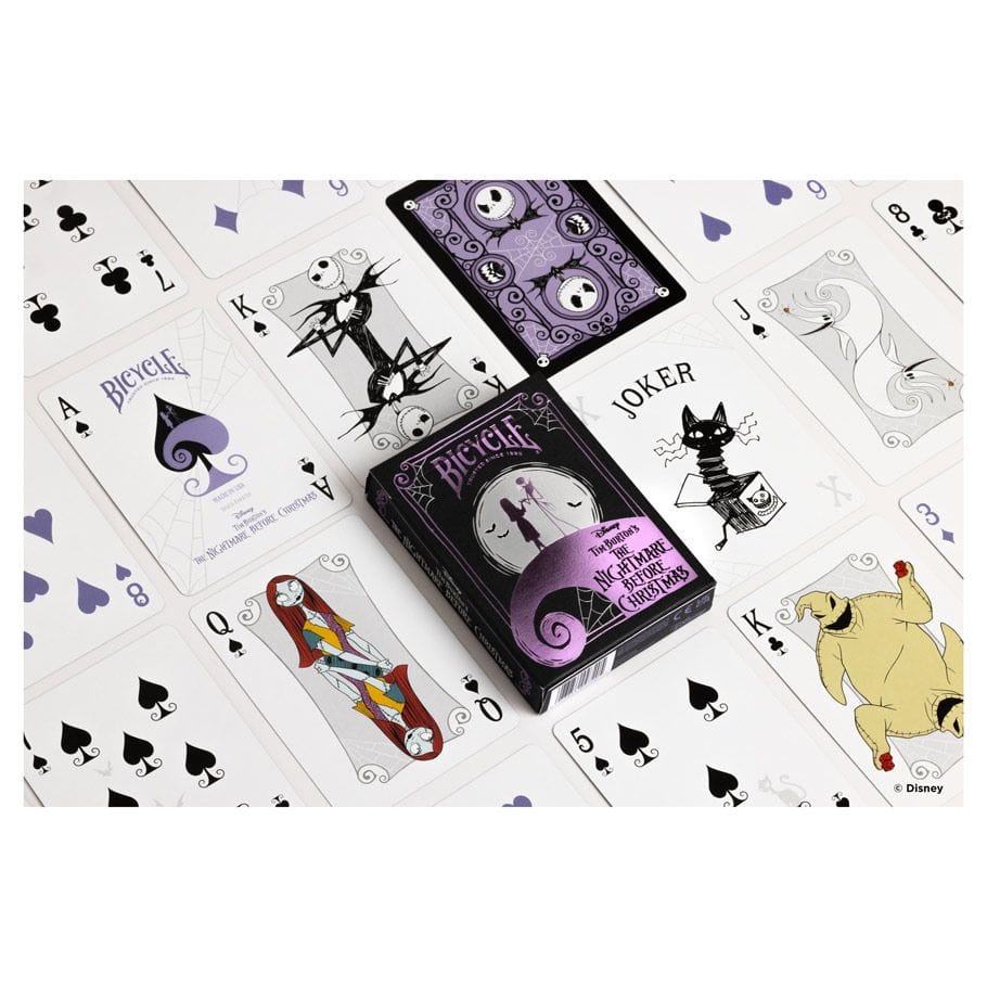 Bicycle Games > Playing Cards Playing Cards: Bicycle: Nightmare Before Christmas 073854097205 JKR10042450
