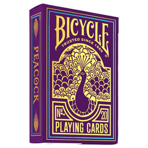 Bicycle Games > Playing Cards Playing Cards: Bicycle: Purple Peacock 073854096888 JKR10042385