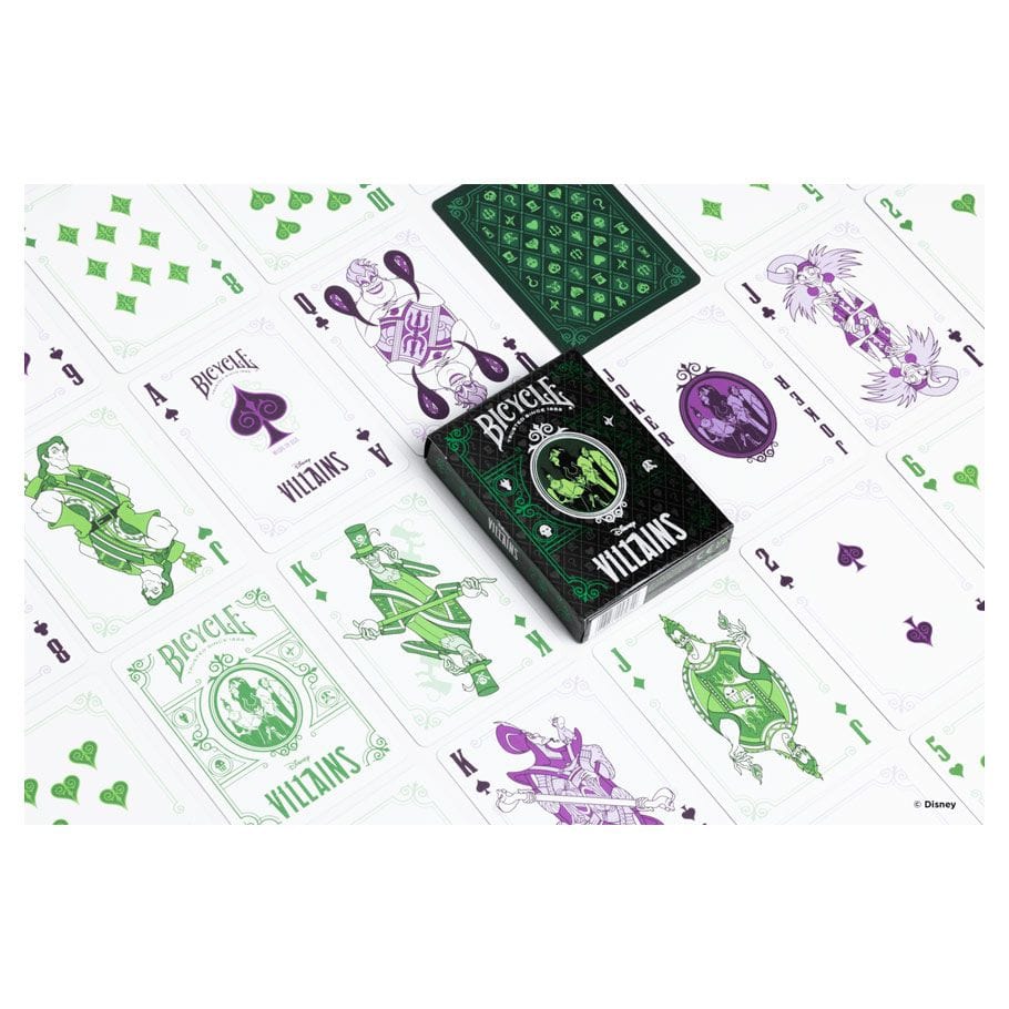 Bicycle Games > Playing Cards Playing Cards: Bicycle: Villains Green/Purple Mix 073854095829 JKR10039960