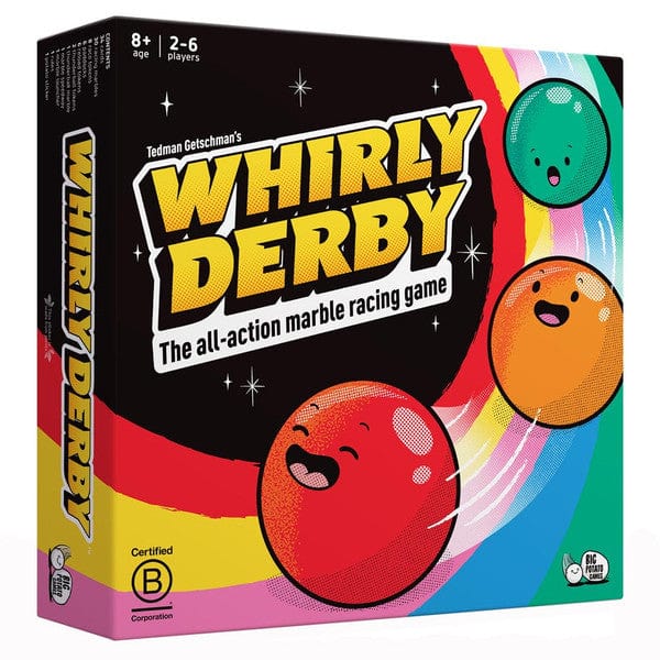 Big Potato Games Board Games Whirly Derby 850064186390 BIGBALL01RUS