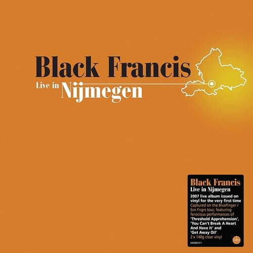 Black Francis - Live in Nijmegen - Clear Vinyl [UK]
