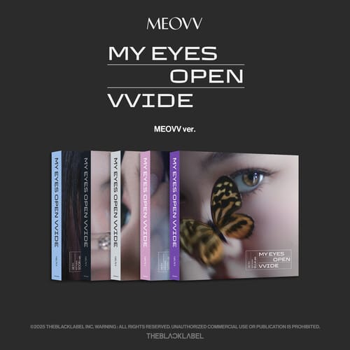 Black Label Music > Compact Discs Meovv - Meovv 1st Ep Album My Eyes Open Vvide [MEOVV ver.] [RANDOM COVER] [CD] 198704314148 BLCK172487.2