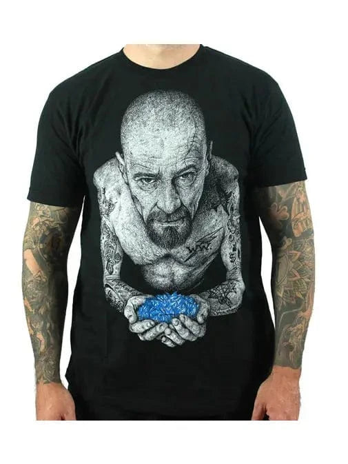 Black Market Art Apparel > T-shirts T-SHIRT: Breaking Bad Heisenberg