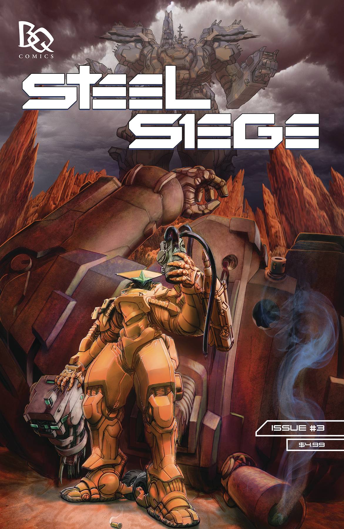 Black Mask Studios Entertainme Comic Books STEEL SIEGE #3 (OF 3) 85004139702300311 JUL231438