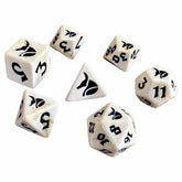 Black Oak Workshop Dice 7-Set Anubis 850070051224 BOW7DSANBEIHC