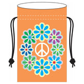 Black Oak Workshop Game Supplies > Dice Storage Black Oak Workshop: Dice Bag - Peace, Love & Dice 850070051309 BOWDBPEACEHC