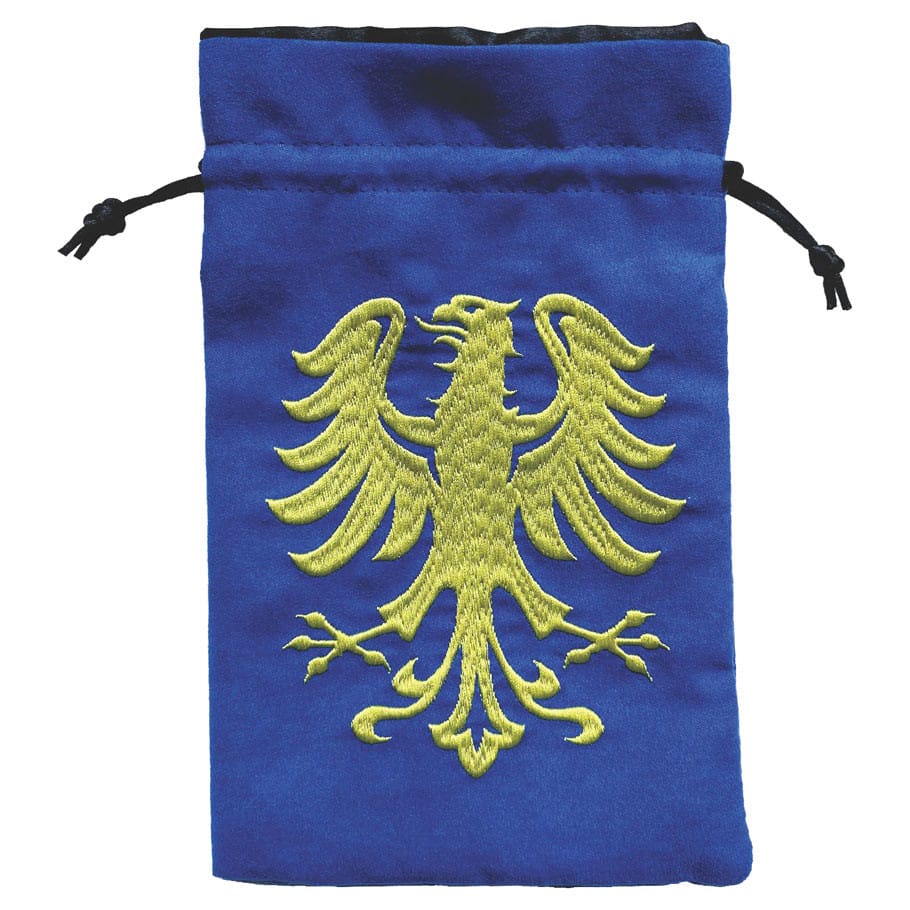 Black Oak Workshop Game Supplies > Dice Storage Dice Bag: Heraldry: Eagle 850055772809 BOWDBHREAGLHC