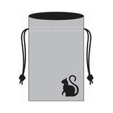 Black Oak Workshop Game Supplies > Dice Storage Dice Bag: Heraldry: Kitty Clacks 850055772922 BOWDBKITCLKHC